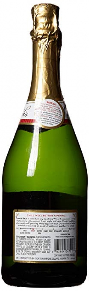 Cook's Brut Sparkling Wine 750mL